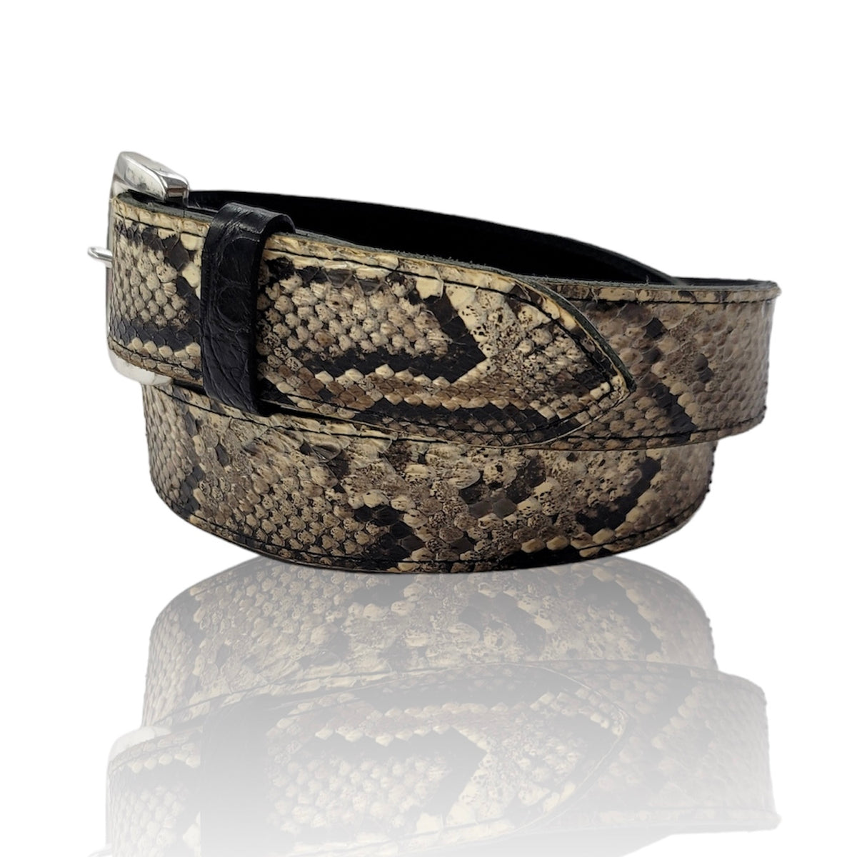 Hoffman Leather Python Men's Belt – House of Leather Atelier Men's ...