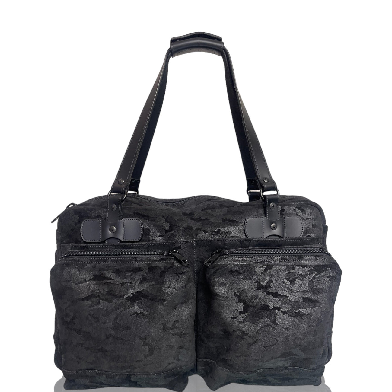 The Sojourner Camo Leather Weekender Bag – House of Leather